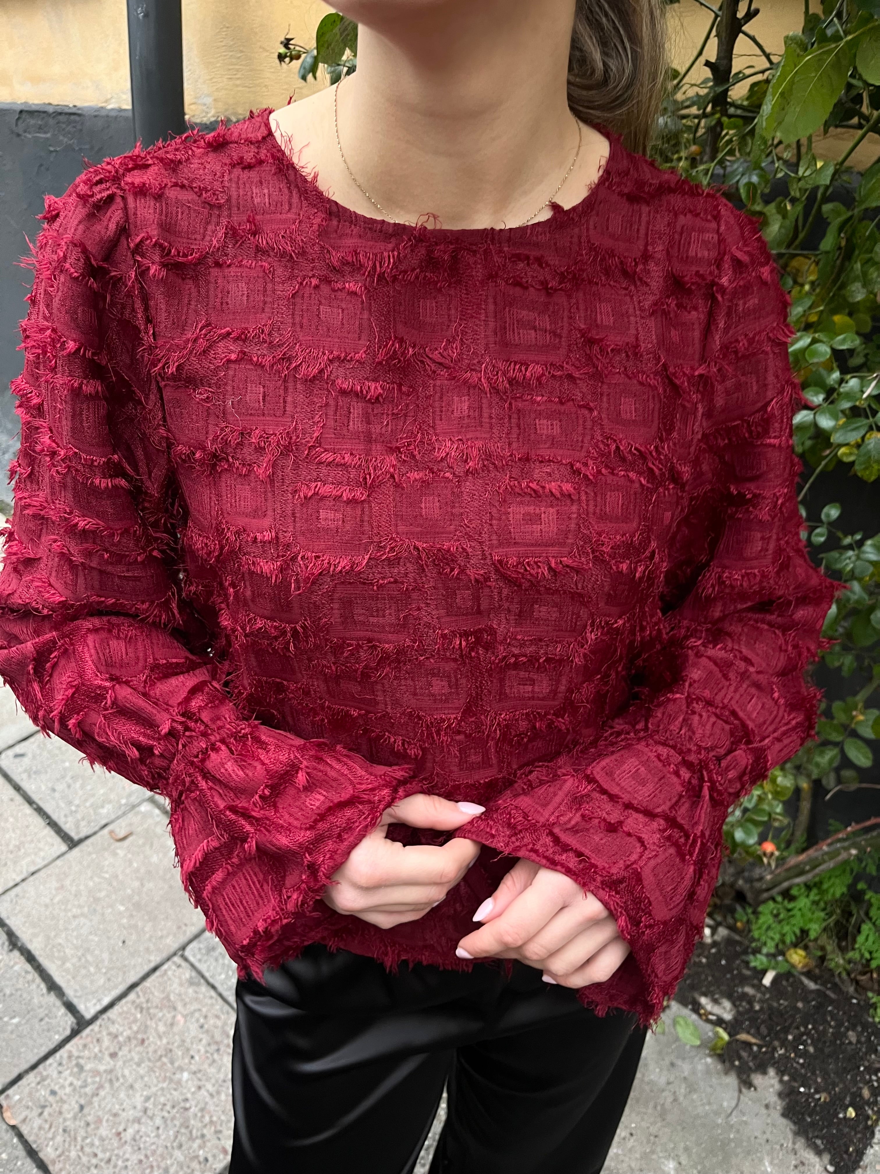 OBJDARIA Top - Karanda Red